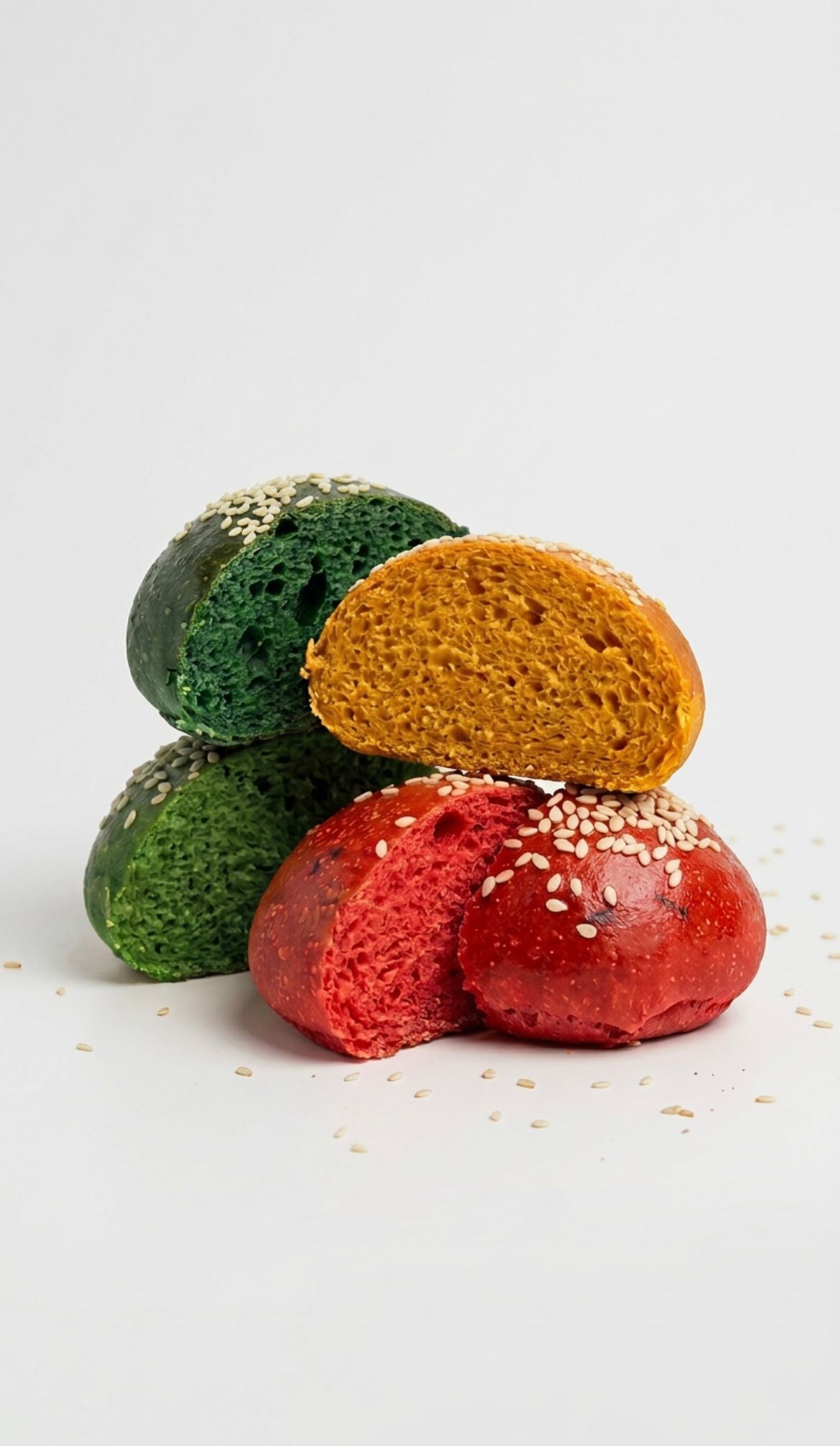 BRIOCHE BUNS COLORATI 3x30 gr.